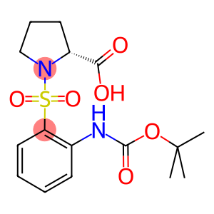 (R)-1-(2-TERT-BUTOXYCARBONYLAMINO-BENZENESULFONYL)-PYRROLIDINE-2-CARBOXYLIC ACID