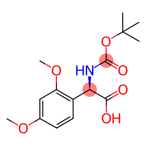(R)-TERT-BUTOXYCARBONYLAMINO-(2,4-DIMETHOXY-PHENYL)-ACETIC ACID