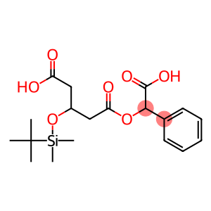 (3R)-3-[(tert-butyldimethylsilyl)oxy] pentanedioic acid,7-R-mandelic acid ester