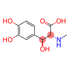 (2R,3S)-2-Methylamino-3-(3,4-dihydroxyphenyl)-3-hydroxypropionic acid