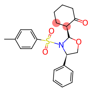 (2R)-2-[(2R,4R)-4-Phenyl-3-(4-methylphenylsulfonyl)oxazolidin-2-yl]-1-cyclohexanone