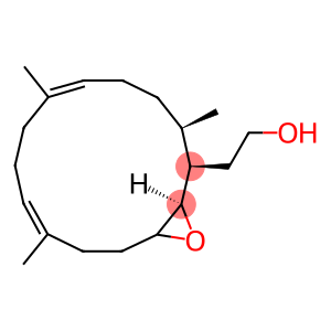 (1R,2R,3R,7E,11E)-3,4-Epoxy-1,7,11-trimethylcyclotetradeca-7,11-diene-2-ethanol