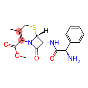 (6R,7R)-7-[[(R)-Aminophenylacetyl]amino]-3-methyl-8-oxo-5-thia-1-azabicyclo[4.2.0]oct-2-ene-2-carboxylic acid methyl ester