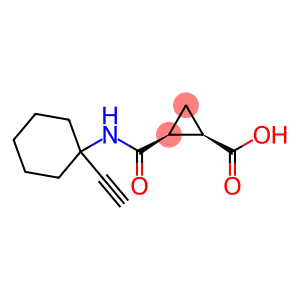 (1R,2S)-2-{[(1-ethynylcyclohexyl)amino]carbonyl}cyclopropanecarboxylic acid