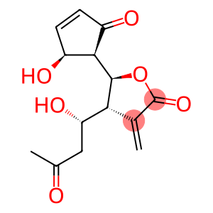 (4R,5S)-Dihydro-3-methylene-4-[(S)-1-hydroxy-3-oxobutyl]-5-[(1R,2S)-2-hydroxy-5-oxo-3-cyclopentenyl]furan-2(3H)-one