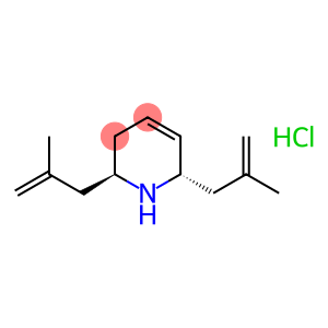 (2R,6S)-2,6-bis(2-methyl-2-propenyl)-1,2,3,6-tetrahydropyridine hydrochloride