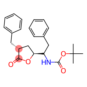 (3R,5S)-3-Benzyl-5-[1-[(tert-butoxycarbonyl)amino]-2-phenylethyl]-4,5-dihydrofuran-2(3H)-one