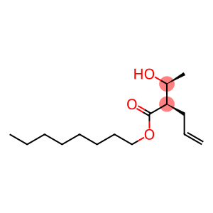 (2R,3S)-2-Allyl-3-hydroxybutyric acid octyl ester