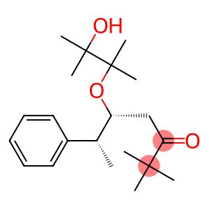(5R,6R)-5-(2-Hydroxy-1,1,2-trimethylpropyloxy)-2,2-dimethyl-6-phenyl-3-heptanone