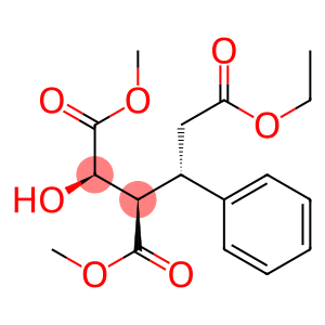 (2R,3R)-2-Hydroxy-3-[(S)-1-phenyl-2-(ethoxycarbonyl)ethyl]succinic acid dimethyl ester