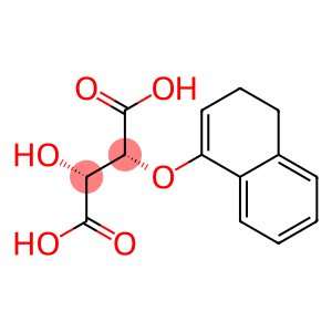(2R,3R)-2-Hydroxy-3-[(3,4-dihydronaphthalen)-1-yloxy]succinic acid