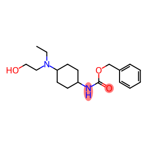 (1R,4R)-{4-[Ethyl-(2-hydroxy-ethyl)-aMino]-cyclohexyl}-carbaMic acid benzyl ester