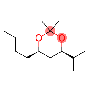 (4R,6R)-2,2-Dimethyl-4-isopropyl-6-pentyl-1,3-dioxane