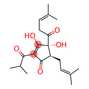 (4R,5R)-3,4-Dihydroxy-5-(3-methyl-2-butenyl)-4-(4-methyl-1-oxo-3-pentenyl)-2-(2-methyl-1-oxopropyl)-2-cyclopenten-1-one