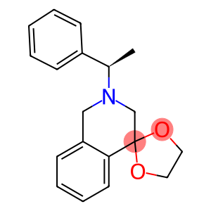 2'-[(1R)-1-Phenylethyl]-2',3'-Dihydro-1'H-Spiro[1,3-Dioxolane-2,4'-Isoquinoline]