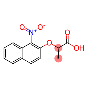 [R,(-)]-2-[(1-Nitro-2-naphtyl)oxy]propionic acid
