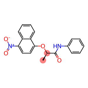[R,(-)]-2-[(4-Nitro-1-naphtyl)oxy]-N-phenylpropionamide