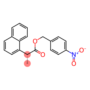 [R,(-)]-2-(1-Naphtyl)propionic acid 4-nitrophenylmethyl ester