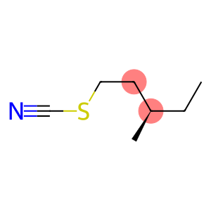 [R,(-)]-3-Methylpentyl thiocyanate