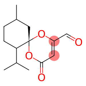 (6R)-7-Isopropyl-10-methyl-2-formyl-1,5-dioxaspiro[5.5]undec-2-en-4-one
