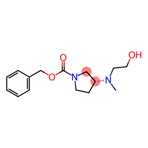 (R)-3-[(2-Hydroxy-ethyl)-Methyl-aMino]-pyrrolidine-1-carboxylic acid benzyl ester