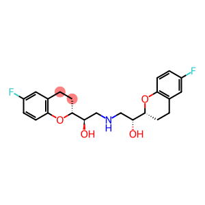 (2R)-6-Fluoro-2-[(R)-2-[[(R)-2-hydroxy-2-[[(R)-6-fluoro-3,4-dihydro-2H-1-benzopyran]-2-yl]ethyl]amino]-1-hydroxyethyl]-3,4-dihydro-2H-1-benzopyran
