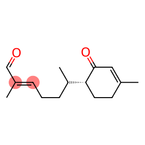 (R,2E)-2,6-Dimethyl-6-(4-methyl-2-oxo-3-cyclohexen-1-yl)-2-hexenal