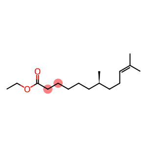 [R,(+)]-7,11-Dimethyl-10-dodecenoic acid ethyl ester