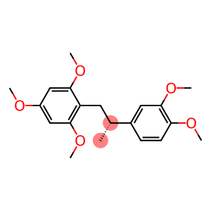 [R,(-)]-2-(3,4-Dimethoxyphenyl)-1-(2,4,6-trimethoxyphenyl)propane