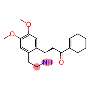 (1R)-6,7-Dimethoxy-1,2,3,4-tetrahydro-1-[(1-cyclohexenyl)carbonylmethyl]isoquinoline
