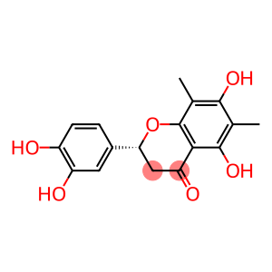 (R)-2-(3,4-Dihydroxyphenyl)-2,3-dihydro-5,7-dihydroxy-6,8-dimethyl-4H-1-benzopyran-4-one