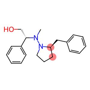 (2R)-2-Benzyl-1-[N-methyl-N-[(1R)-2-hydroxy-1-phenylethyl]amino]pyrrolidine