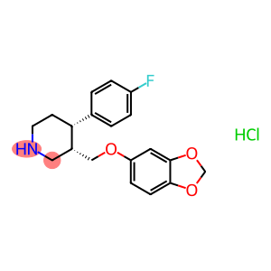 rac cis-3-[(1,3-Benzodioxol-5-yloxy)Methyl]-4-(4-fluorophenyl)piperidine Hydrochloride