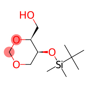 (4S,5S)-5-(tert-Butyldimethylsilyloxy)-4-hydroxymethyl-1,3-dioxane