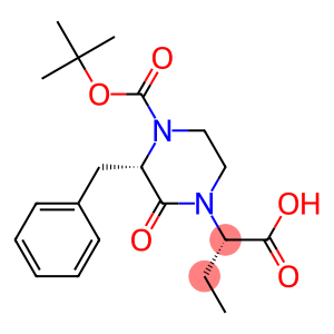 (S)-2-((S)-4-(TERT-BUTOXYCARBONYL)-3-BENZYL-2-OXOPIPERAZIN-1-YL)BUTANOICACID