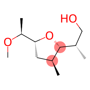 (2S,3S,5R)-2-[(S)-3-Hydroxypropan-2-yl]-5-[(S)-1-methoxyethyl]-3-methyltetrahydrofuran