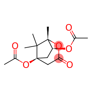 (1S,5S,7S)-5,7-Diacetoxy-1,8,8-trimethyl-2-oxabicyclo[3.2.1]octan-3-one