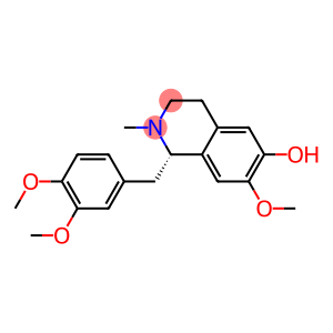 (1S)-1,2,3,4-Tetrahydro-2-methyl-1-(3,4-dimethoxybenzyl)-7-methoxyisoquinolin-6-ol