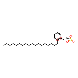 octadecyl methyl Phenyl Sodium Sulfate