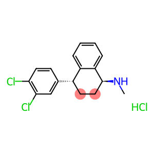 (1S,4R)-trans-4-(3,4-Dichlorophenyl)-1,2,3,4-tetrahydro-N-methyl-1-naphthalenamine.HCl