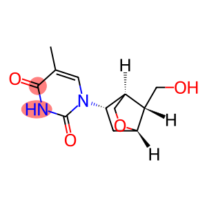 (+)-1-[(1S,4R,5S,7R)-7-Hydroxymethyl-2-oxabicyclo[2.2.1]heptane-5-yl]-5-methylpyrimidine-2,4(1H,3H)-dione