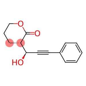 (3S)-3-[(S)-1-Hydroxy-3-phenyl-2-propyn-1-yl]tetrahydro-2H-pyran-2-one