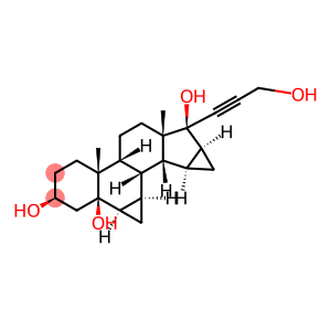 (3S,5R,6R,7R,8R,9S,10R,13S,14S,15S,16S,17S)-octadecahydro-17-(3-hydroxy-1-propynyl-13C3)-10,13-dimethyl-5H-dicyclopropa[6,7:15,16]cyclopenta[a]phenanthrene-3,5,17-triol
