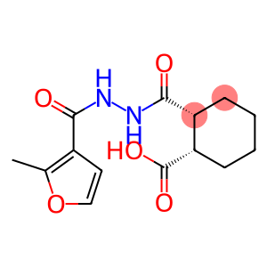 (1S,2R)-2-([2-(2-METHYL-3-FUROYL)HYDRAZINO]CARBONYL)CYCLOHEXANECARBOXYLIC ACID