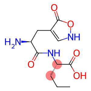 (S)-2-[[(S)-2-Amino-3-[(2,5-dihydro-5-oxoisoxazol)-4-yl]propanoyl]amino]pentanoic acid