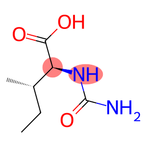 (2S,3S)-2-[(aminocarbonyl)amino]-3-methylpentanoic acid