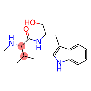 (2S)-N-[(1S)-1-Hydroxymethyl-2-(1H-indol-3-yl)ethyl]-3-methyl-2-(methylamino)butanamide
