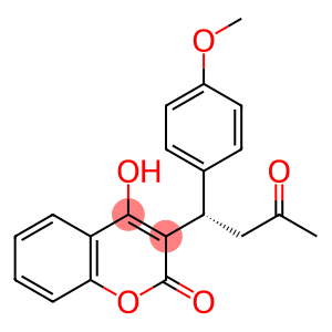 3-[(S)-1-(4-Methoxyphenyl)-3-oxobutyl]-4-hydroxy-2H-1-benzopyran-2-one
