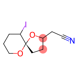 (5S)-10-Iodo-1,6-dioxaspiro[4.5]decane-2-acetonitrile