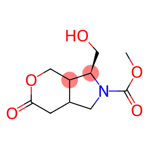 (3S)-Hexahydro-3-hydroxymethyl-6-oxopyrano[3,4-c]pyrrole-2(3H)-carboxylic acid methyl ester